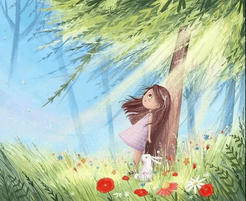 小明探索之旅，自然美景的治愈力量