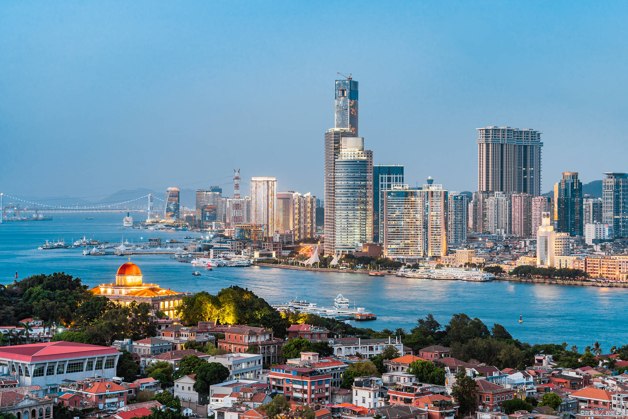 厦门最新城市图片风光欣赏