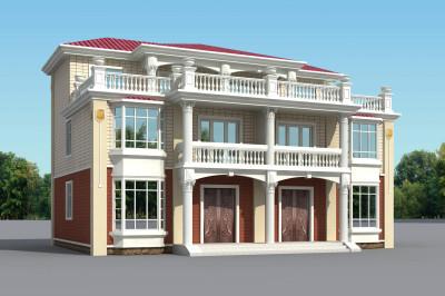 农村三层别墅最新时尚设计风采展示