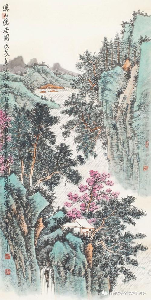 沈钊昌山水画价格的市场价值多元解读